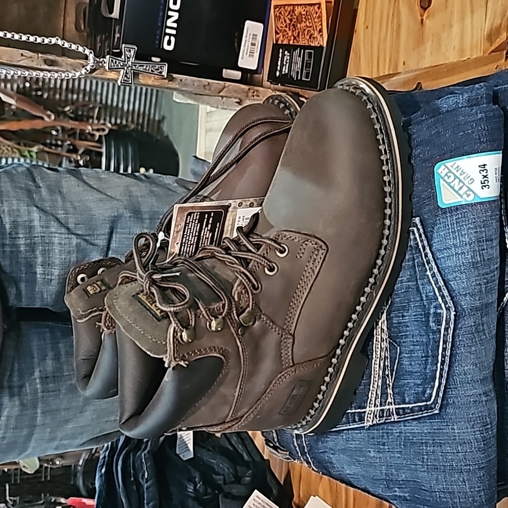 McRae lace up boots